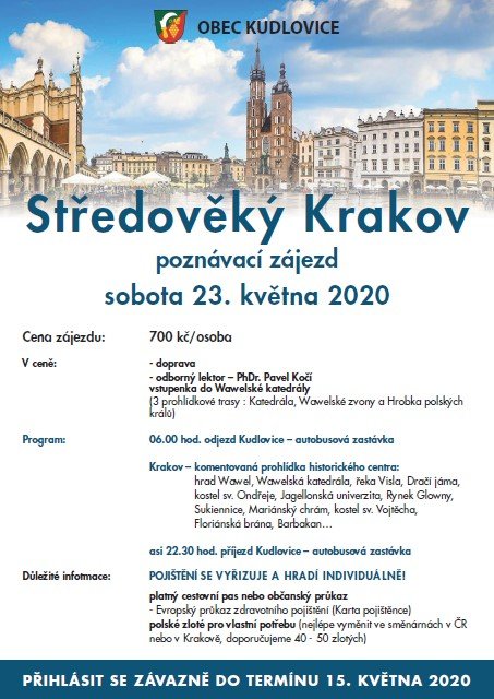 Středověký Krakov - ZRUŠENO