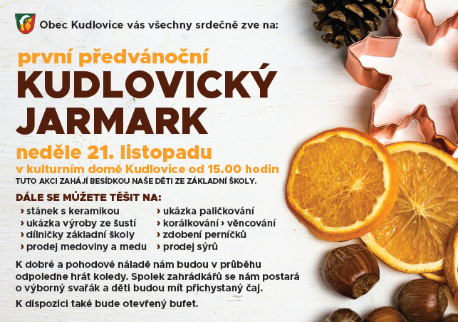 První předvánoční Kudlovický jarmark