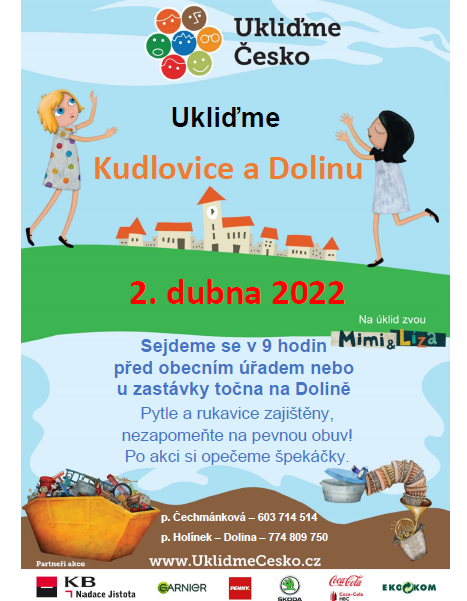 UKLIĎME ČESKO - Ukliďme Kudlovice a Dolinu