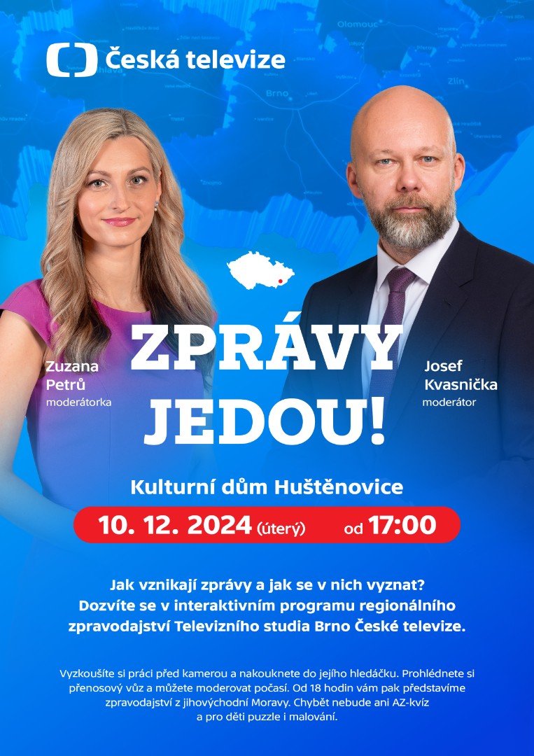 ZPRÁVY JEDOU!